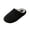.Black, variant on Agkizg Womens Fall Winter Slippers, House Slippers, Closed Toe Foam Backless House Slippers Soft Sole Warm Casual Indoor Bedroom Winter Slippers