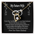 thumbnail image 4 of To My Fiancee Every Dream Forever Necklace w Message Card, 4 of 20
