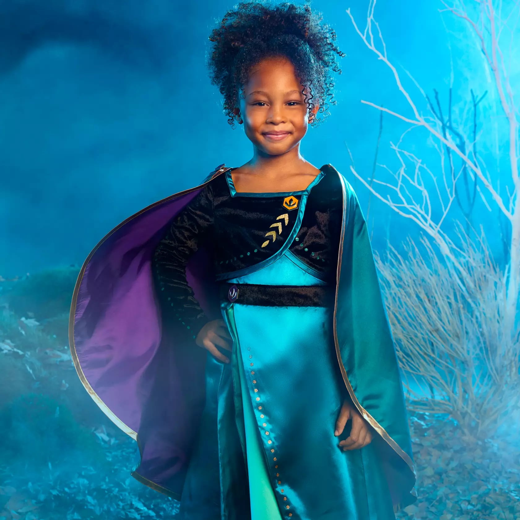 princess anna dress walmart Disney Store Frozen Princess Anna Costume 3pc Dress Set For Kids Girls Size 5/6 Small, Girl's, Black