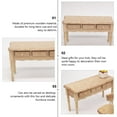 thumbnail image 3 of Milisten Miniature Classroom Desk Model Mini House Simulation Table Wood Furniture, 3 of 6