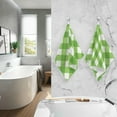 thumbnail image 7 of GZHJMY St. Patrick's Day Cotton Hand Towels, 2 Pack Absorbent Bath Towel Decorative Fingertip Towels for Bathroom Gym Spa Hotel Beach Swimming Pool,16"x 28", 7 of 7