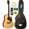GWL Full Size Acoustic Guitar with Tuner Pack