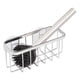 thumbnail image 2 of Stainless Steel Sponge Holder Suction Cup Sink Rack Kitchen Organizer for Sponge Brushes, 2 of 4