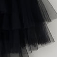 thumbnail image 5 of Zanarzt Baby Girl Tutu Toddler Tutus for Girls Tutu Layers Girls Tutu Skirt Kids Tutu Girls Tulle Ballet Dance Tutu Long Skirt Black,9-10 Years, 5 of 6