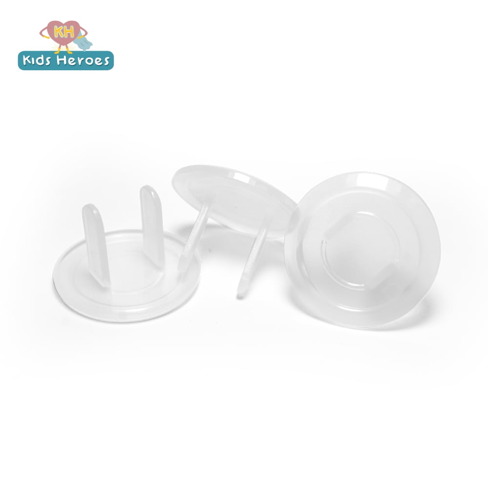 Kids Heroes Baby & Toddler Safety Kit with 10 Outlet Safety Covers and 10 Transparent Corner Protectors (20 Pieces)