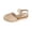 Beige, variant on Women's Platform Wedge Sandals Closed Toe Espadrilles Wedges Comfortable Summer Wedge Shoes Non-Slip Low Wedge Heel Work Summer Dressy 2026 Shoes Black 8 Wide