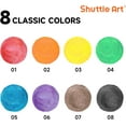 thumbnail image 4 of 8 Colors Watercolor Paint Set Bulk, Pack of 40, Shuttle Art Watercolor Paint Set with Paint Brushes for Kids and Adults, 4 of 10