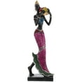 thumbnail image 6 of GOOHOCHY Sculpture African Women's Ornaments Ethnic Style Statue Woman 25X7.5CM, 6 of 8