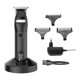 thumbnail image 1 of Cortadora de pelo profesional para hombres - Recortadora eléctrica con 3 peines guía para barberos profesionales, 1 of 5