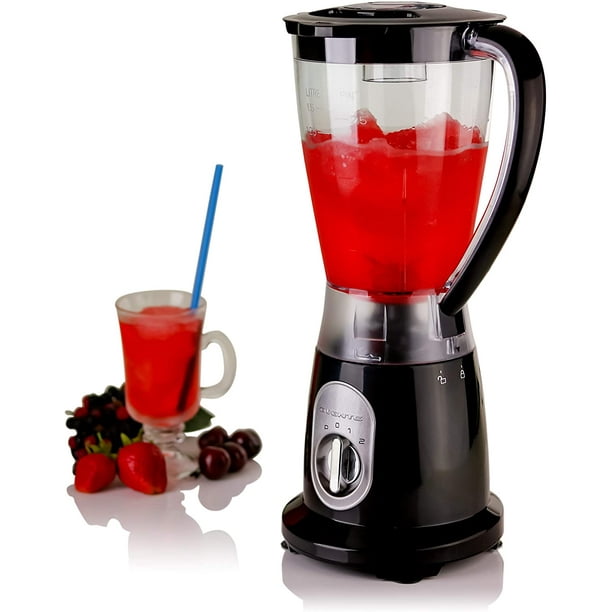 Ovente Electric Professional 50 Ounce Countertop Blender For Frozen Drinks Shakes Smoothies 400 Watt Bpa Free Juice Mixer Ice Crusher With Stainless Steel Blades Removable Top Cap Black Blh1602b Walmart Com