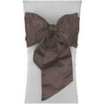 thumbnail image 4 of LA Linen Bridal Satin Chair Bow Sashes (Set of 10), 4 of 7
