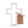 thumbnail image 1 of White Open Cross - 8"H, 1 of 1