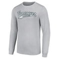 thumbnail image 2 of Men's Starter Heather Gray Vancouver Canucks Tailsweep T-Shirt, 2 of 3