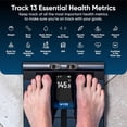 thumbnail image 4 of Wyze Scale Ultra BodyScan Smart Scale with Handle – Wi-Fi & Bluetooth Body Composition Scale for Weight, BMI, Body Fat, Muscle Mass, and Segmental Measurement, Black, 4 of 10