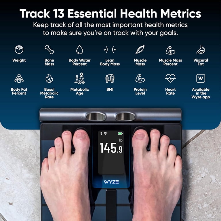 Wyze Scale Ultra BodyScan with Handle, Body Composition photo 3