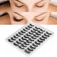 thumbnail image 1 of Pestañas autoadhesivas ANGGREK No dispersas para maquillaje casero 20 pares, 1 of 8