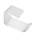thumbnail image 2 of Headphone Hanger 15kg Acrylic Headset Stand Under Desk Headphone Storage Hanger Earphone Storage Holder Rack, Transparent, 2 of 9
