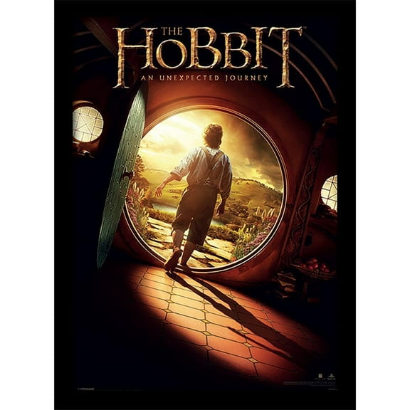The Hobbit One Sheet A3 Framed Print