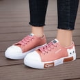 thumbnail image 6 of Sneakers Women Shoes Loafers Lace Up Leather Flat New Spring 2024 Casual comfortable Shoe Mujer Zapatos Women's sports shoes, 6 of 6