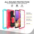 thumbnail image 2 of SaniMore for Samsung Galaxy A52 5G 6.5" 2021 Case with Hidden Bracket Rugged Heavy Duty Protective [Hard PC Back + Silicone Bumper] Shokcproof Anti-drop Tri-layer Hybird Shell, Rosegold, 2 of 7