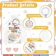 thumbnail image 3 of Serencatcher 72pcs Nurse Party Favors, Boho Appreciation Nurse Themed Thank You Tags Groovy Nurse Motivational Keychain White Organza Bags for Nursing Birthday Graduation Party Supplies, 3 of 6