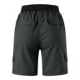 thumbnail image 6 of RYRJJ Women's Cargo Shorts Multi Pockets Casual Summer High Waisted Casual Shorts for Women Trendy Summer Outdoor Hiking Shorts(Dark Gray,XXL), 6 of 8