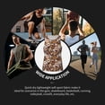 thumbnail image 7 of KLL Sunflowers Print Men's Muscle Gym Workout Stringer Tank Tops Bodybuilding Fitness T-Shirts Tank Tops Men-3X-Large, 7 of 7