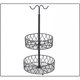 thumbnail image 1 of Organizadores Cocina 2 Niveles De Frutas Cesta Negro, 1 of 4