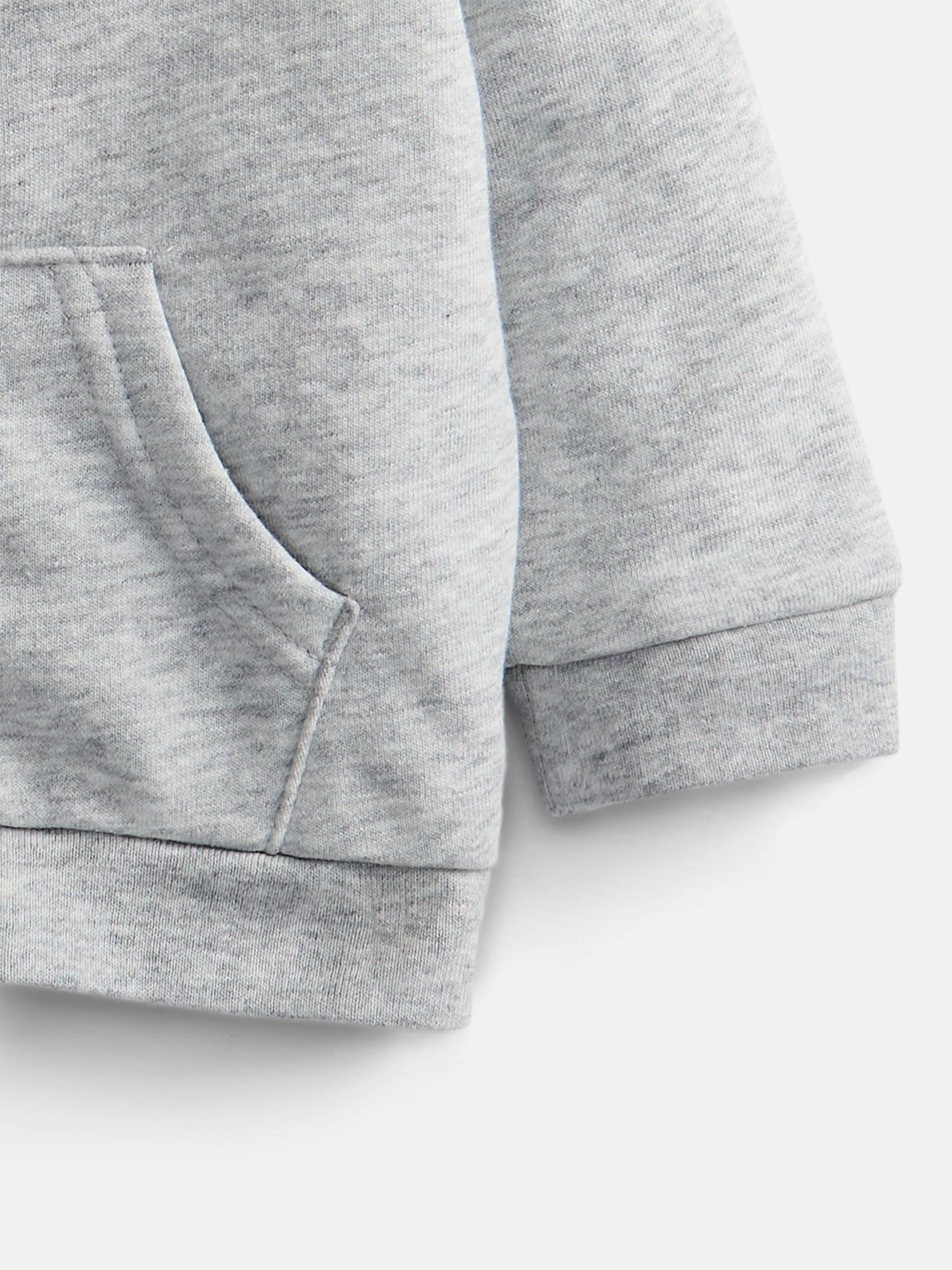 Wonder Nation Baby and Toddler Fleece Zip Up Hoodie, Sizes 0M-5T