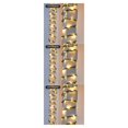 thumbnail image 1 of Monstrate Tira de luces Lámpara solar Linternas de cadena Suministros de vacaciones Mano de obra fina Decoraciones de árboles Conveniencia Baja 2M 20LED 3piezas, 1 of 6