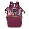 thumbnail image 1 of Bolsa de pañales de maternidad impermeable, mochila informal para madre, bolso de maternidad de moda, multifuncional, de gran capacidad, antiincrustante, 1 of 4
