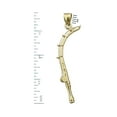 thumbnail image 2 of 14K Gold 3D Fishing Rod Pendant, 2 of 5