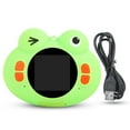 thumbnail image 1 of Cute Frog Wifi Digital Sports Video Camera Green con ranura para tarjeta de memoria para niños, 1 of 8