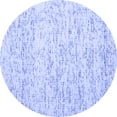 thumbnail image 1 of Ahgly Company Indoor Round Abstract Blue Contemporary Area Rugs, 8' Round, 1 of 4