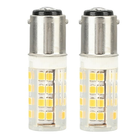

Dimmable BA15D LED Light Bulb - 2PCS Small Corn Lamp for Sewing Machine Refrigerator & Appliance Lamps Warm White Light