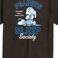 thumbnail image 2 of Peanuts - Peanuts Sleep Society - Men's Short Sleeve Graphic T-Shirt, 2 of 5