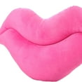 thumbnail image 5 of kowaku Lip Shape Throw Pillow Decorative Pillow Cute Soft Cushion Valentines Day Decor for Party Dining Room Bed Supplies Girlfriend Pink, 5 of 9