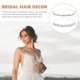 thumbnail image 5 of piezas de tocado de novia para boda, decoración para el cabello de novia, diadema de diamantes de imitación, diadema de perlas, 5 of 7