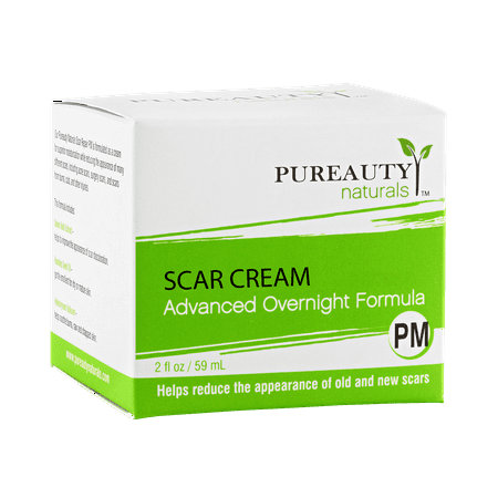 Scar Removal Cream (PM) - Advanced Scar Treatment for Night Time Use - Help Reduce the Appearance of Old and New Scars - Made in USA With Natural Ingredients - Help Make Your Scars Go (Best Scar Removal Products Philippines)