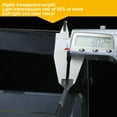 thumbnail image 3 of Enclosed Grinding Dust Box, Easy To Install Acrylic Table Polisher Dust Box Practical Rectangle Highly Transparent with 2 Holes for Household, 3 of 7