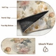thumbnail image 6 of White Pink Beige Peony Area Rugs 5'x7', Small Throw Rugs for Laundry Room Playroom, Farmhouse Vintage Floral Botanical Indoor Outdoor Rug Non-Slip Low Pile Carpet Runner Reversible Floor Mats, 6 of 8