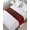 Red, variant on Bed Runner Scarf King Size, Blue Waves Stain Bed Runners & Scarves for Foot of Beds, Rustic Abstract Beach Ombre Stripes Art Decorative Bedding Runner Scarf for Hotel Home Bedroom
