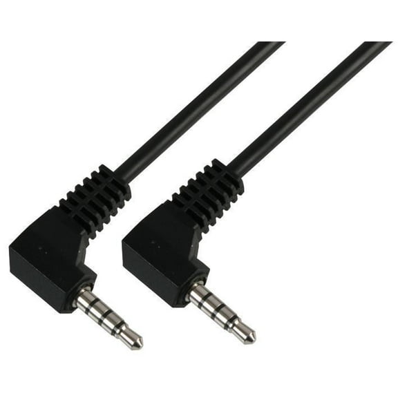 PRO SIGNAL - 3.5mm 4 Pole Jack Plug to Plug Lead, 1.5m Black