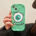thumbnail image 4 of Redmi A1 12C Note 12 11 10 9 Pro 10C 12 4G 10 9A 9T 9C Xiaomi Lite Poco X3 3D Wave Cute Monster Funda Creativa De Protección Suave Cubierta Trasera, 4 of 4
