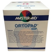 Ortopad Bamboo Kids Adhesive Eye Patches for Boys, Junior Size, 50/box