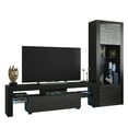 thumbnail image 1 of Milano Set 160-BK Modern Wall Unit Entertainment Center, 1 of 3