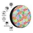 thumbnail image 4 of Bingfone easter eggs Spare Tire Cover Weatherproof Universal Wheel Protectors for RV Camper Travel Trailer SUV Truck-14 inch, 4 of 6