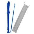 thumbnail image 1 of USHOBE 1 Set Musical Instrument Toy Blue Plastic Clarinet For Beginners, 1 of 8