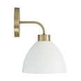 thumbnail image 4 of Capital Lighting 652011 Ross 11" Tall Bathroom Sconce - Black, 4 of 7