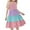 Pink C, variant on Ashirexll Teen Summer Dresses, Girls Summer Dress, Summer Girl's Sleeveless Boho Style Casual Color Matching Tiered Slip Dresses for 4-14Y